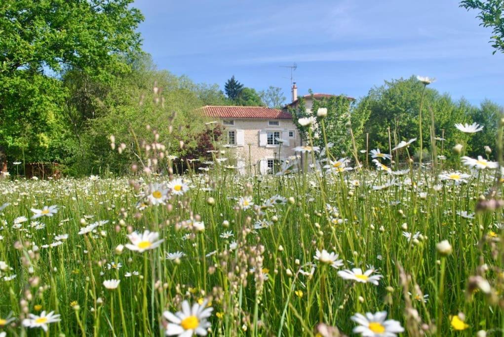 Moulin Sous La Vergne Nanteuil-en-Vallee Bagian luar foto