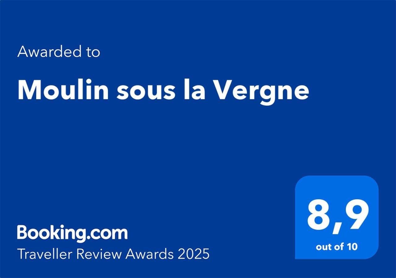 Moulin Sous La Vergne Nanteuil-en-Vallee Bagian luar foto